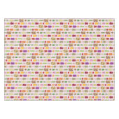 フードキャニングジャース – ピンク テーブルクロス (正面(横))