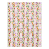 フードキャニングジャース – ピンク テーブルクロス (正面)