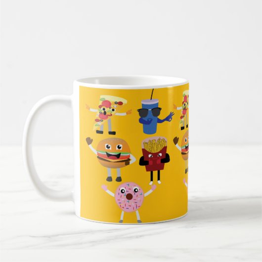 フードキャラクター コーヒーマグカップ (左)