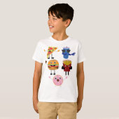 フードキャラクター Tシャツ (正面フル)