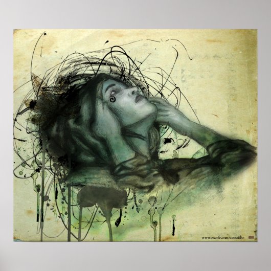 フードグランジポートレート ポスター (正面)