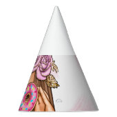フードケータリングお洒落ユニコーンレディ パーティーハット (右)