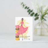 フードケータリングの名刺 名刺 (スタンド正面)