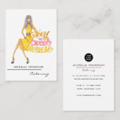 フードケータリングの名刺 名刺 (正面/裏面)