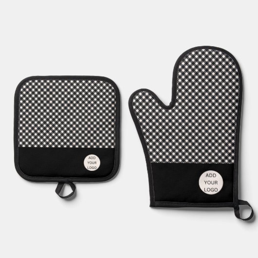 フードケータリングレストランビジネス 鍋つかみ&鍋敷きセット (正面)