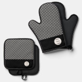 フードケータリングレストランビジネス 鍋つかみ&鍋敷きセット (正面/裏面)