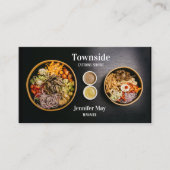 フードケータリングレストラン 名刺 (正面)