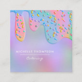 フードケータリング スクエア名刺 (正面)