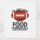 フードコマーシャルに来たばかりだし… ワインラベル (シングルラベル)