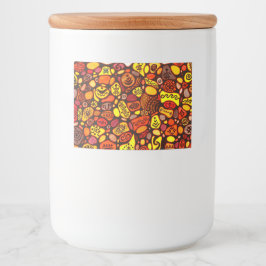 フードコンテイナーラベル(7.62cm x 5.08cm) フードラベル