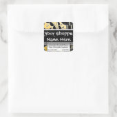 フードコンテナエスニック・エキゾチックなモロッコ西部アジア スクエアシール (バッグ)