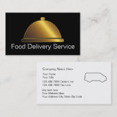 フードサービスの名刺 名刺 (正面/裏面)