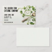 フードサービスレストランカフェビストロケータリング 名刺 (正面/裏面)