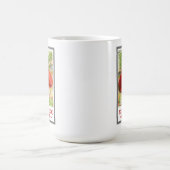 フードジャスティス – ヴィンテージトマト&ガーデン コーヒーマグカップ (中央)