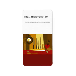 フードジャーズグッズ調理師料理ナイフスプーン ラベル