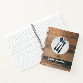 フードジャーナル男性女性食日記 ノートブック (内部)