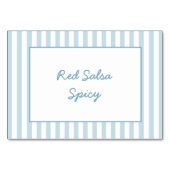 フードステーションサインブルーストライプビーチ誕生日 テーブルナンバー (正面)