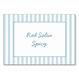 フードステーションサインブルーストライプビーチ誕生日 テーブルナンバー