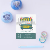 フードストリートのポップコーンおやつ チラシ (シングル)