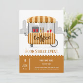 フードストリートコーヒー 招待状 (スタンド正面)