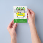 フードストリート パンケーキ チラシ (手)