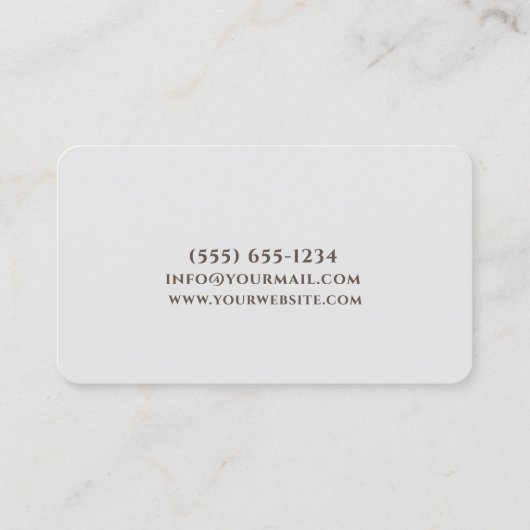 フードスパイスデザインパーソナルシェフケータリング 名刺 (裏面)