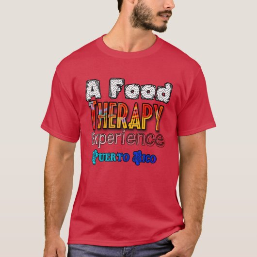 フードセラピー体験PRボーイ Tシャツ (正面)