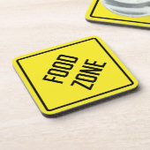 フードゾーン懸命プラスチックコースター コースター (左側)