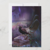 フードダウンスローダウン、ハロウィンダンスパーティー 招待状 (裏面)