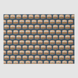 フードチーズバーベキュー焼きハンバーググルメ 薄葉紙