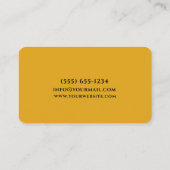 フードデザインパーソナルシェフケータリング 名刺 (裏面)