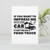 フードトラックに感動を与える サンキューカード (スタンド正面)