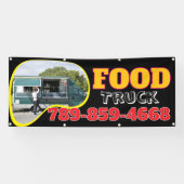 フードトラックカスタムバナー 横断幕 (横)