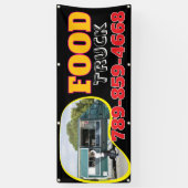 フードトラックカスタムバナー 横断幕 (縦)
