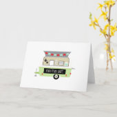 フードトラックコート カード (黄色い花)