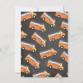 フードトラックパーティの招待状 招待状 (裏面)