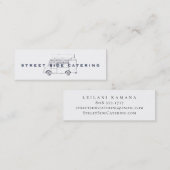 フードトラックミニ名刺 スキニー名刺 (正面/裏面)