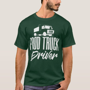 フードトラックレタリング通りポップ・アートのフードアップレストラン Tシャツ
