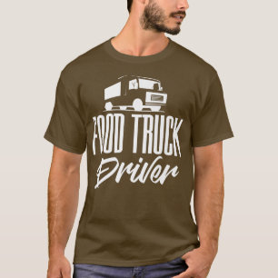 フードトラックレタリング通りポップ・アートのフードアップレストラン Tシャツ