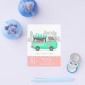 フードトラック通りにあるお菓子屋さん チラシ (シングル)