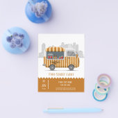 フードトラック通りカプチーノコーヒー チラシ (シングル)