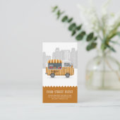 フードトラック通りカプチーノコーヒー 名刺 (スタンド正面)