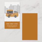 フードトラック通りカプチーノコーヒー 名刺 (正面/裏面)