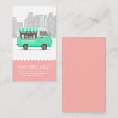 フードトラック通りキャンディーショップ 名刺 (正面/裏面)