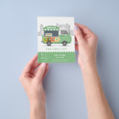 フードトラック通りドーナツ チラシ (手)