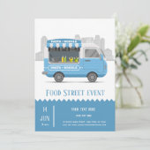フードトラック通りパスタ麺 招待状 (スタンド正面)