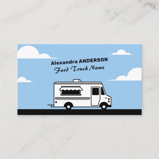 フードトラック 名刺 (正面)