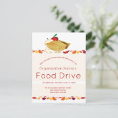 フードドライブ団体や組織葉名Cartoon Pie ポストカード (スタンド正面)