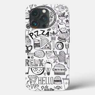 フードドレスノート紙プレート iPhone 13 PROケース