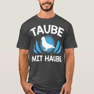 フードハトを持つハト Tシャツ